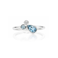 0.48 Ct. Topaz Silver ring