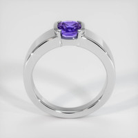 1.89 Ct. Purple Sapphire Men's Ring, 14K White Gold Image