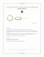 4.38 Ct.Tw.Total Carat Weight Ruby, Moonstone, Tiger's Eye, Agate, Sapphire, Garnet, Citrine and Amethyst Bezel Bracelet, 22K Gold Plated Silver Appraisal