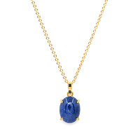 4.70 Ct. Sapphire 14K Yellow Gold pendant