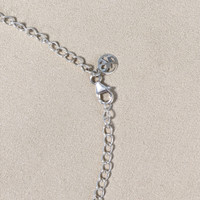 1.82 Ct. Yellow Citrine Bezel Necklace, Silver Life Style