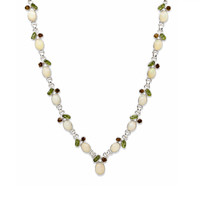 1.27 Ct. Opal Silver necklace
