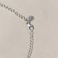 0.67 Ct. Violet Tanzanite Bezel Necklace, Silver Life Style