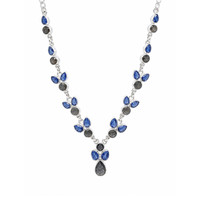 6.70 Ct. Labradorite Silver necklace