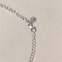 13.91 Ct.Tw.Total Carat Weight Onyx Bezel Necklace, Silver Life Style