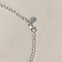 36.60 Ct.Tw.Total Carat Weight Onyx, Opal, Moonstone, Akoya Pearl and Citrine Bezel Necklace, Silver Life Style