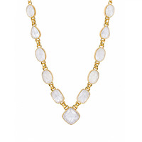 3.44 Ct. Moonstone Silver necklace