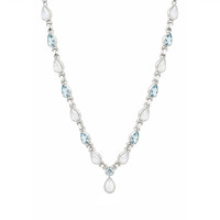 1.59 Ct. Moonstone Silver necklace