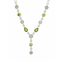 1.01 Ct. Opal Silver necklace