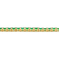 19.24 Ct.Tw.Total Carat Weight Emerald Tennis/Line Bracelet, 14K Yellow Gold Image