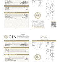 10.95 Ct. Emerald and Natural Diamond Pave Ring, Platinum 950 Scan Report