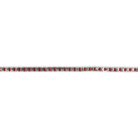 4.01 Ct.Tw.Total Carat Weight Ruby Tennis/Line Bracelet, 14K White Gold Image