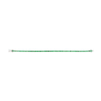 3.50 Ct.Tw.Total Carat Weight Emerald Tennis/Line Bracelet, 14K White Gold Image