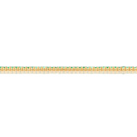 3.50 Ct.Tw.Total Carat Weight Emerald Tennis/Line Bracelet, 14K Yellow Gold Image