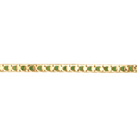 3.50 Ct.Tw.Total Carat Weight Emerald Tennis/Line Bracelet, 14K Yellow Gold Image