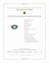 1.91&nbsp;Ct.Tw.Total Carat Weight Natural Diamond, Blue Sapphire and Emerald Pave Ring, Platinum 950 Scan Report