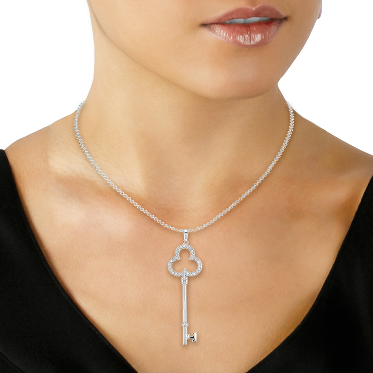 Jewelry image on model
