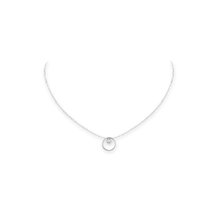 Jewelry image on model