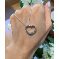 0.02 Ct. White Sapphire Solitaire Pendant, Silver Life Style