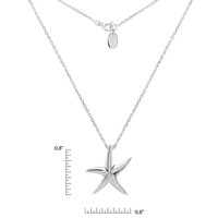 0.02 Ct. White Sapphire Accent Stones Pendant, Silver Image