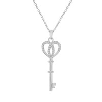 0.28 Ct. Sapphire Silver pendant