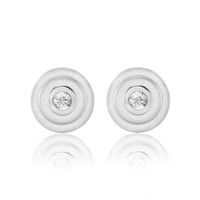 0.50 Ct. Sapphire Silver cufflink