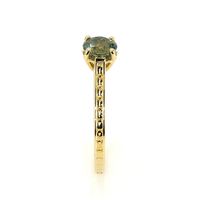 1.26 Ct. Sapphire Antique Style Ring, 14K Yellow Gold Image