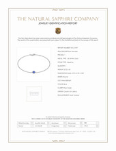 0.45 Ct.Tw.Total Carat Weight Sapphire Bezel Bracelet, 14K White Gold Scan Report