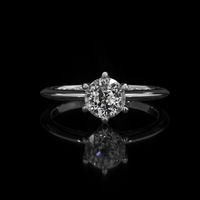 0.90 Ct. Sapphire Solitaire Ring, Platinum 950 Video