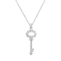 0.40 Ct. Sapphire Silver pendant