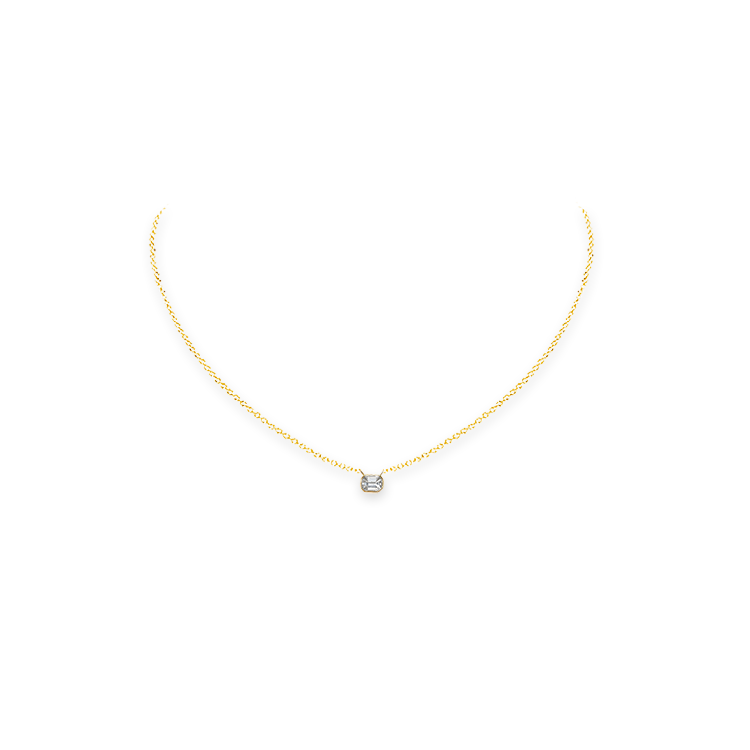 Jewelry image on model