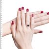 1.28 Ct. Ruby and Diamond Ring - 18K White Gold Image