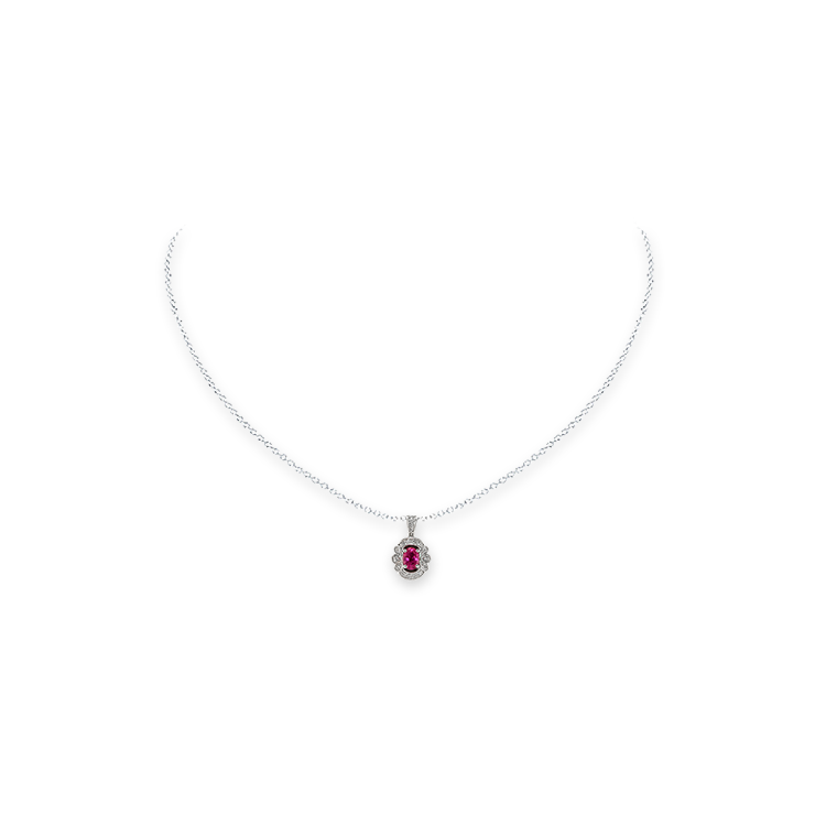 Jewelry image on model