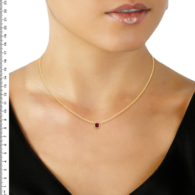 Lab Created Ruby 18k Yellow Gold Over Silver Pendant With Chain 14.45ct -  OZH138 | JTV.com
