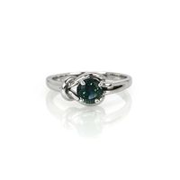 1.21 Ct. Sapphire Sapphire Solitaire Ring, 14K White Gold Video