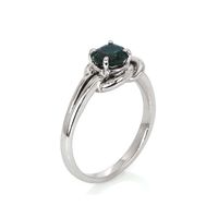 1.21 Ct. Sapphire Sapphire Solitaire Ring, 14K White Gold Image