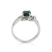 1.21 Ct. Sapphire Sapphire Solitaire Ring, 14K White Gold Image