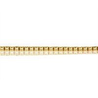 2.20 Ct.Tw.Total Carat Weight Emerald and Diamond Bracelet, 14K Yellow Gold Image
