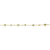 4.45 Ct. Emerald Necklace, 18K Yellow Gold Image