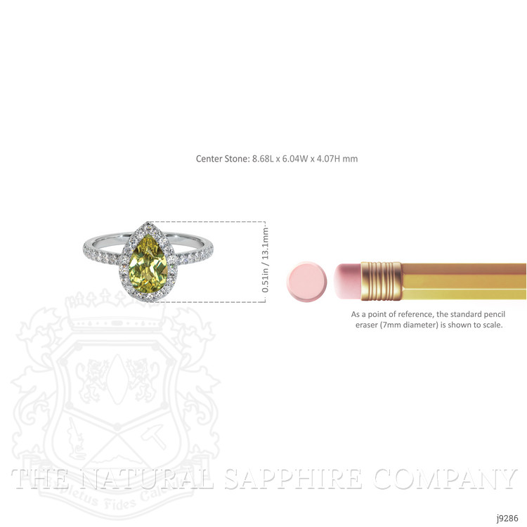 1.47 Ct. Chrysoberyl Natural Diamond Pave Ring, 14K White Gold