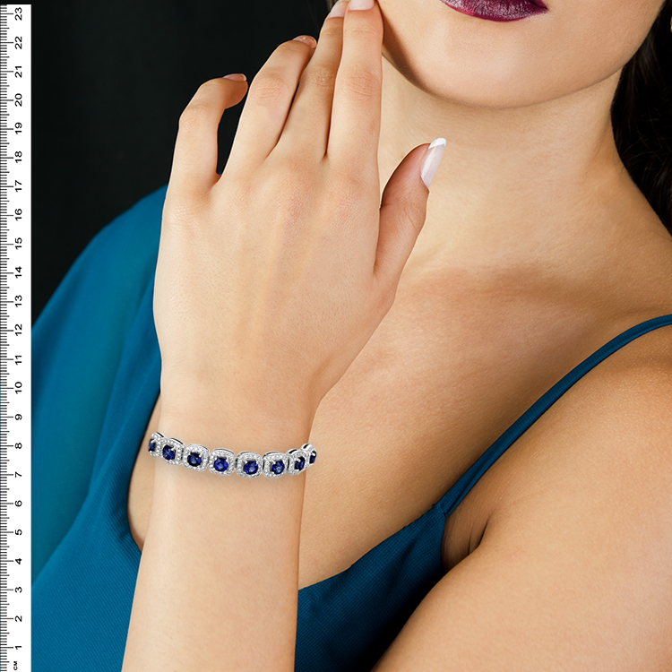 Jewelry image on model