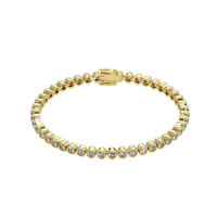 1.88 Ct.Tw. Natural Diamond 18K Yellow Gold bracelet