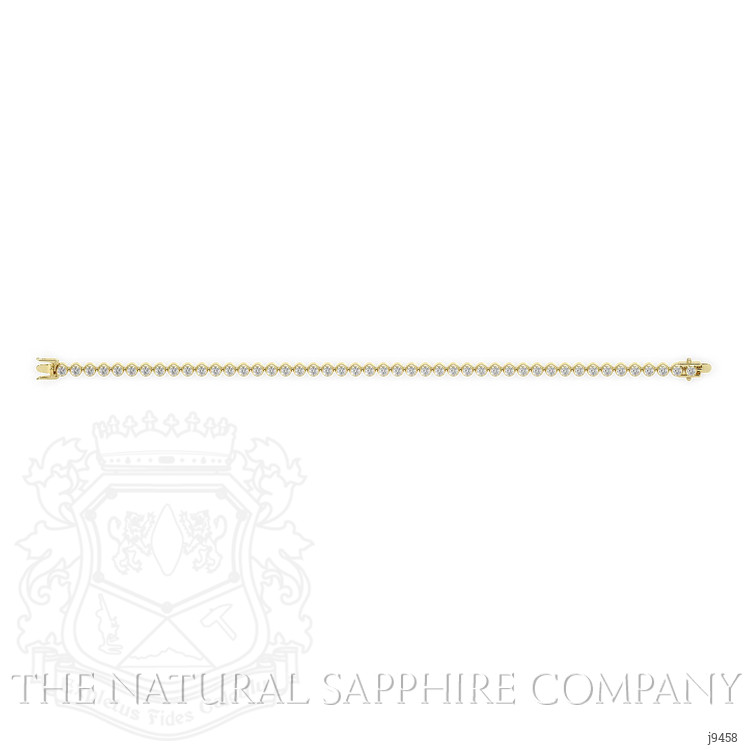 1.88 Ct.Tw. Natural Diamond Tennis/Line Bracelet, 18K Yellow Gold