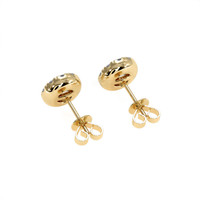 0.64 Ct.Tw.Total Carat Weight Natural Diamond Studs Earrings, 18K Yellow Gold Image
