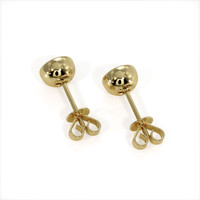0.40 Ct.Tw. Natural Diamond Studs Earrings, 18K Yellow Gold Image