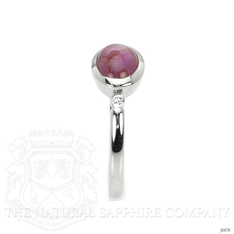 1.49 Ct. Ruby Natural Diamond Three Stone Ring, Platinum 950