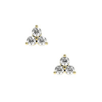 0.45 Ct.Tw. Natural Diamond 18K Yellow Gold earring