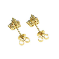 0.45 Ct.Tw. Natural Diamond Studs Earrings, 18K Yellow Gold Image