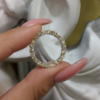 1.98 Ct. Natural Diamond Pave Pendant, 18K White Gold Life Style