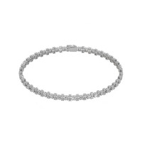 2.57 Ct.Tw. Natural Diamond 18K White Gold bracelet